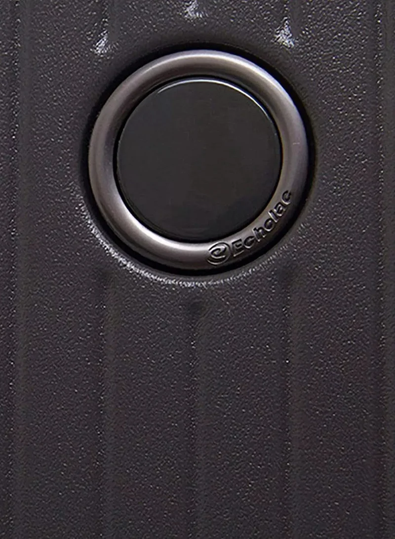 إيكولاك حقيبة سفر شوجن 79 سم بعجلات مزدوجة - أسود